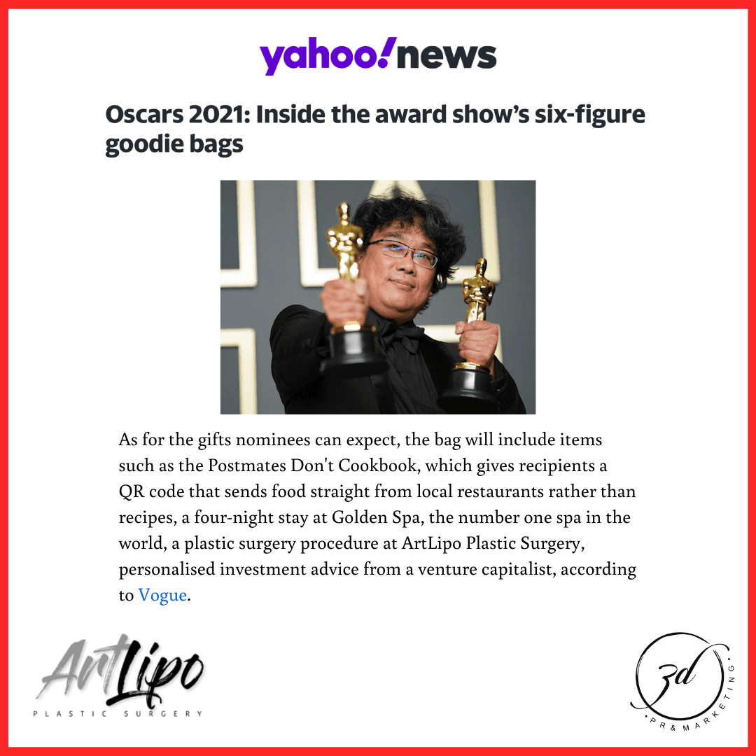 ArtLipo and 2021 Oscars