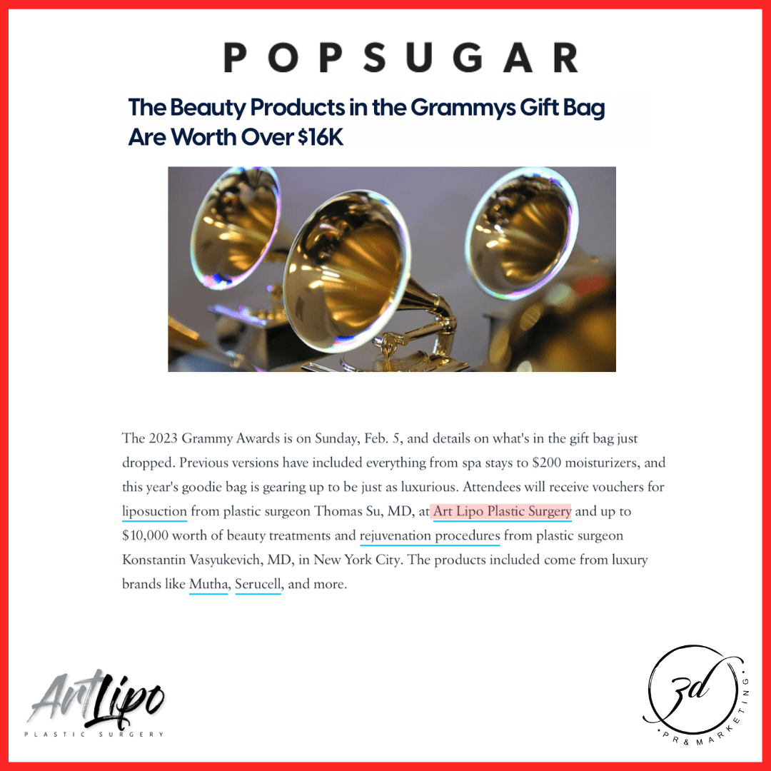 POPSUGAR Arm Liposution Gift Bag